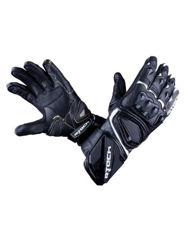 R-Tech Robo Man Motorcycle Racing Gloves Black