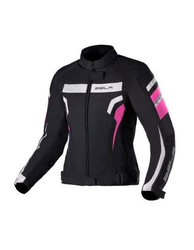 Bela Rebel Lady Rider Jacket Black/Pink